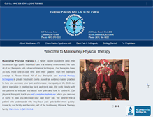 Tablet Screenshot of muldowneypt.com